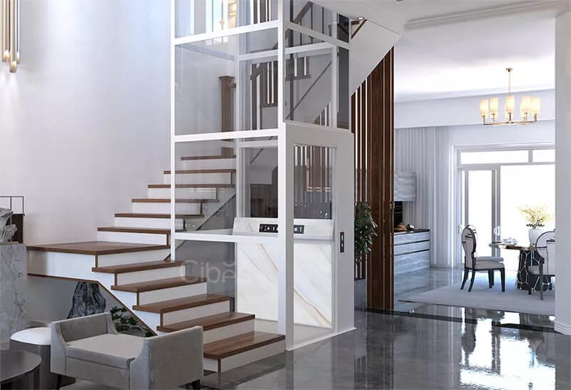 lift white cibes stairs wooden lift white cibes stairs wooden