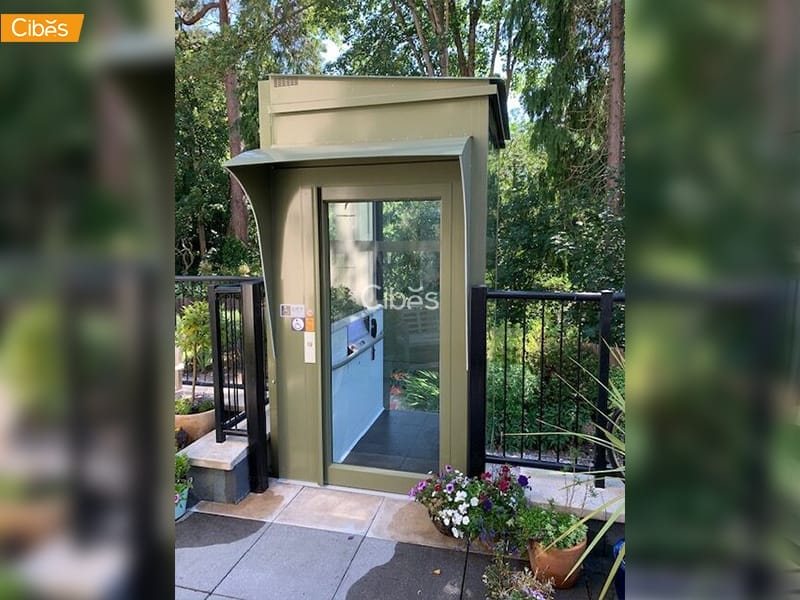 Cibes OUTDOOR LIFT FOR CARE HOME GARDEN 1