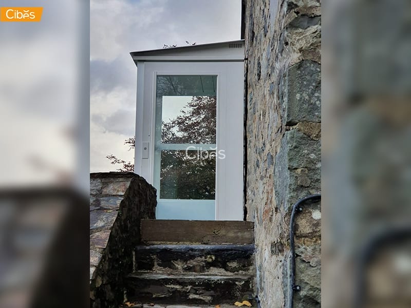 OUTDOOR Cibes HOME LIFT IN WALES UK 5