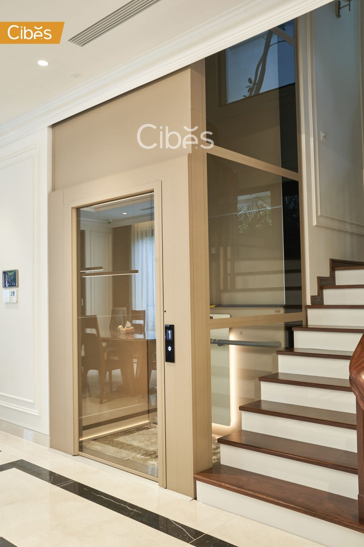 Cibes AIR ลิฟท์บ้าน 5 ชั้น Home Lifts5 Cibes AIR ลิฟท์บ้าน 5 ชั้น Home Lifts5