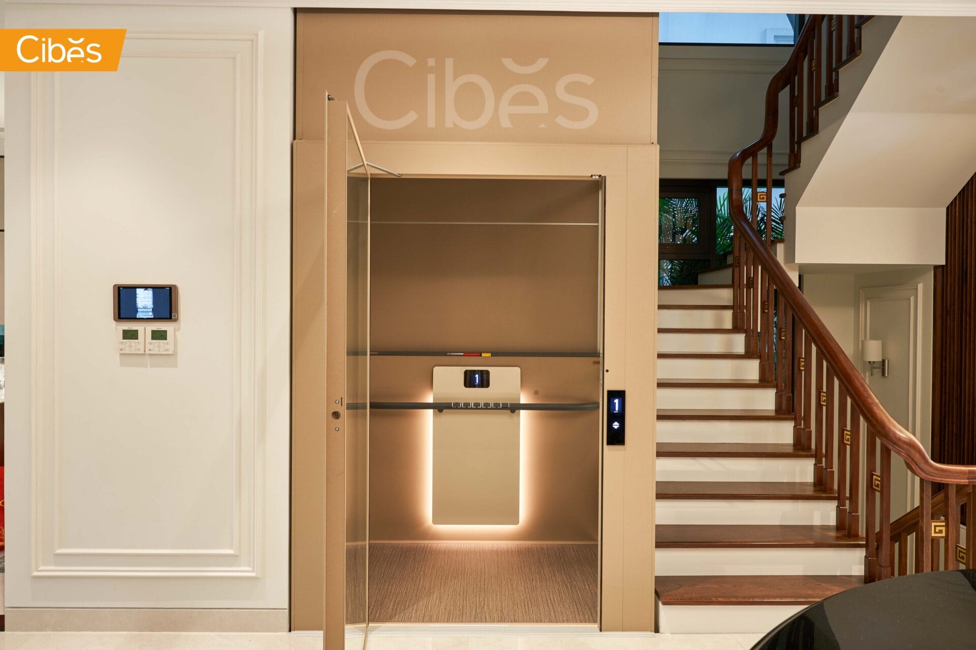 Cibes AIR ลิฟท์บ้าน 5 ชั้น  Home Lifts4 Cibes AIR ลิฟท์บ้าน 5 ชั้น Home Lifts4