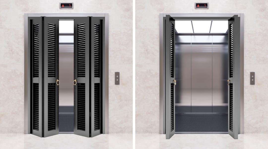 ประตูบานเฟี้ยม Bi Folding Doors Bi Folding Doors is old designed and is discomfort for elderly and disabled person themselves.