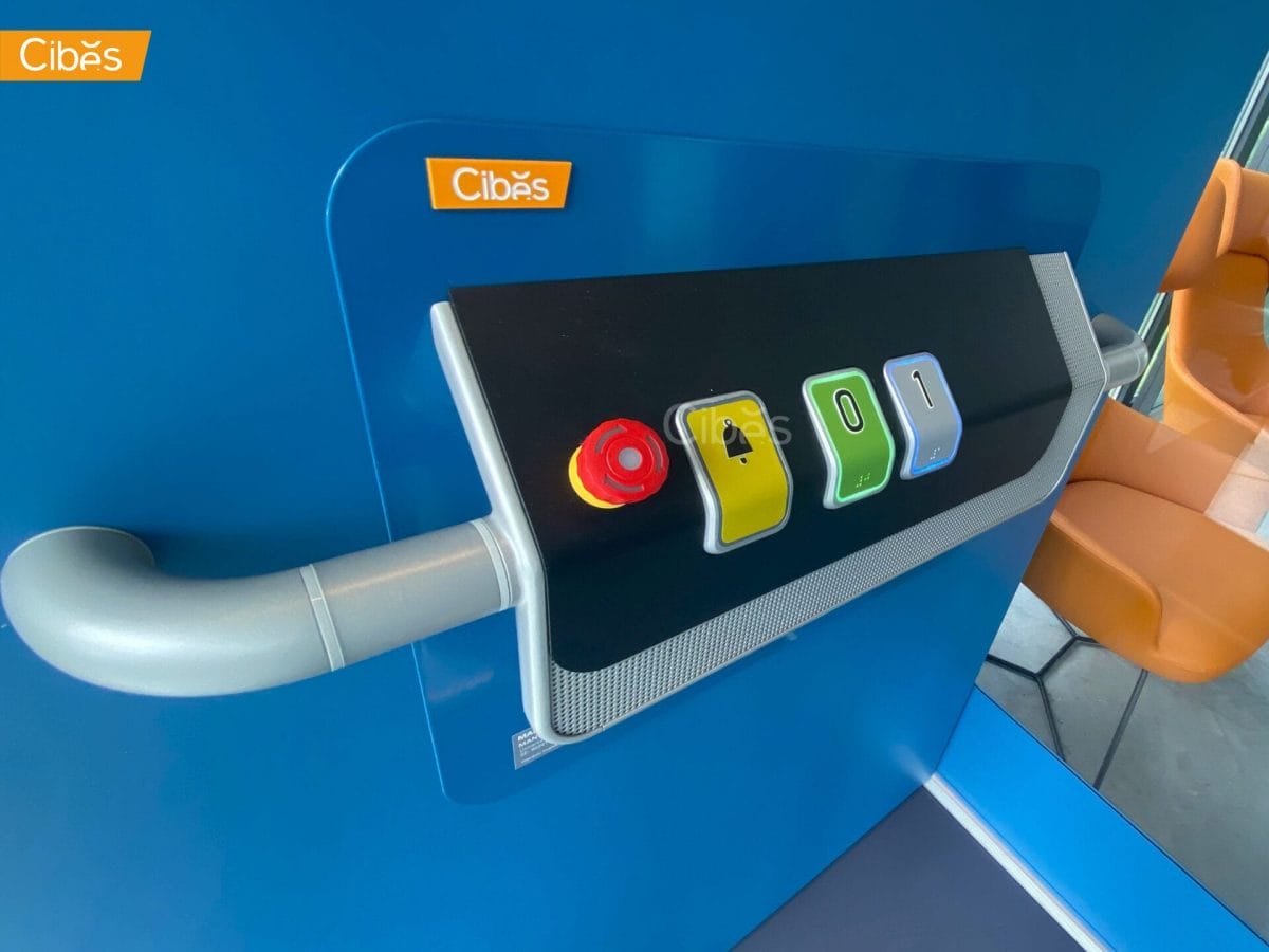 Cibes Cloud Plus home elevator Azure Blue 6 Cibes Cloud Plus home elevator Azure Blue 6