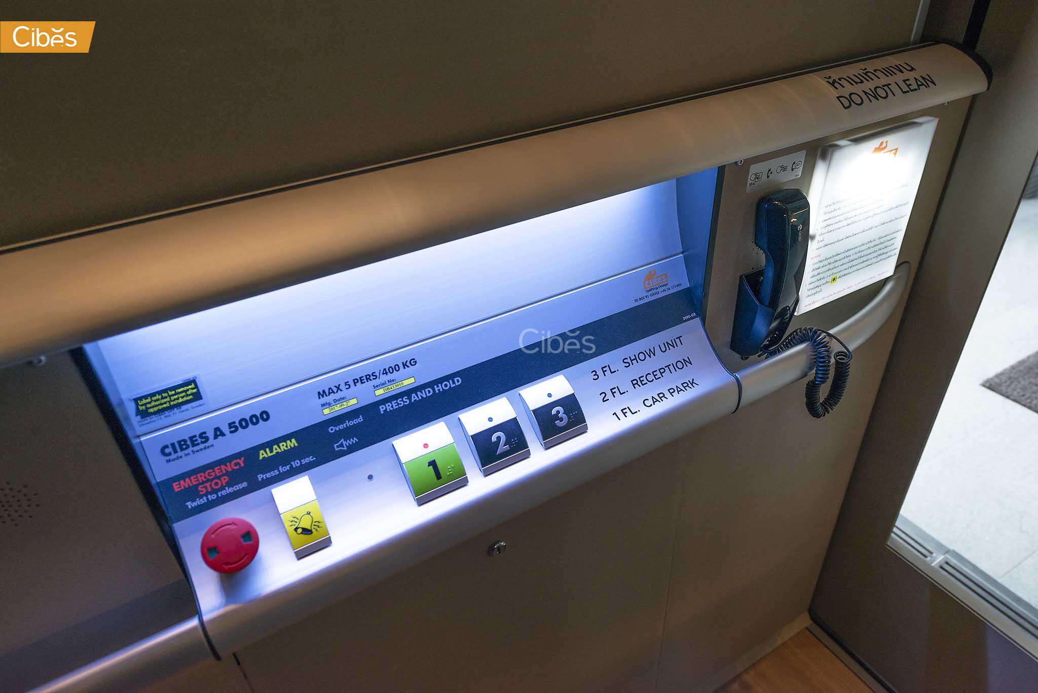 Cibes lift home elevator Cibes Classic 9