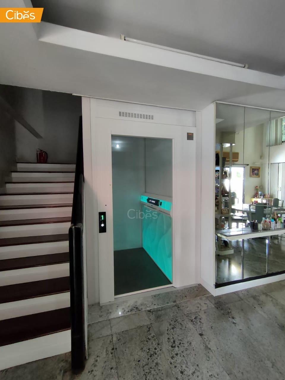 ลิฟท์บ้าน Cibes Voyager Aurora 6 ลิฟท์บ้าน Cibes Voyager Aurora 6