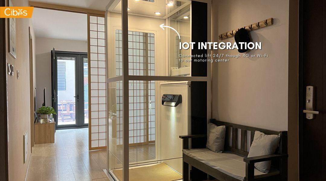 ลิฟท์บ้าน Cibes มาพร้อมกับ Function อัจฉริยะ IoT - Internet of Things
