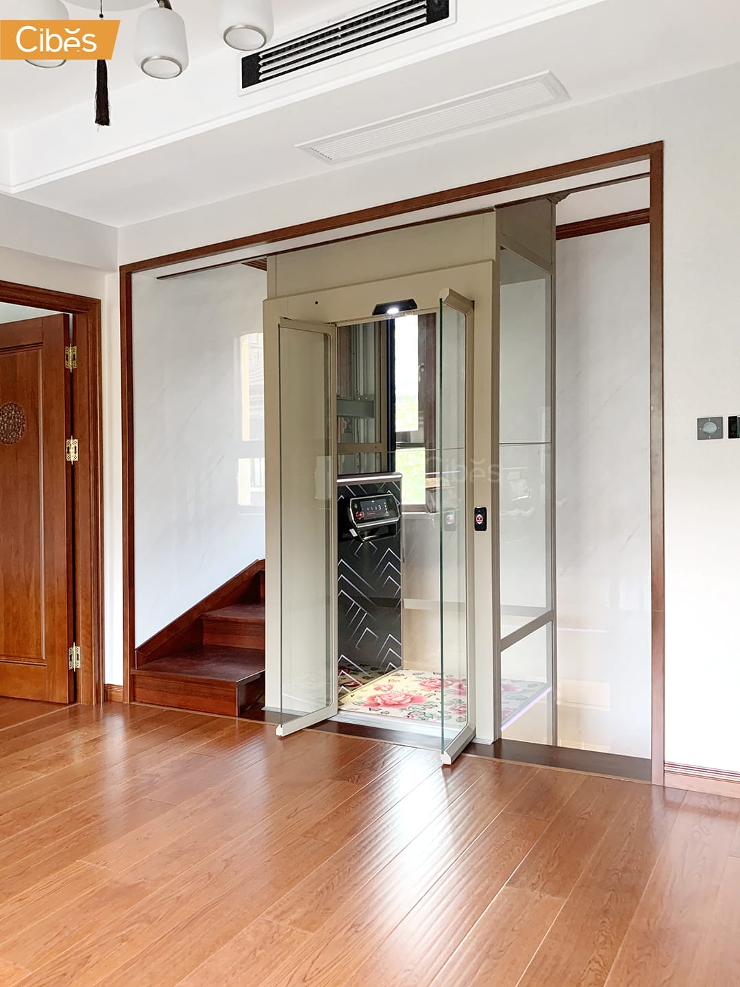 Cibes V80Gly 935x850 ลิฟต์ขนาดเล็ก ลิฟท์กลางบันได 2