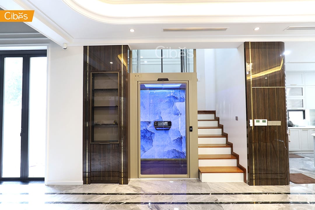 Cibes lift ลิฟท์บ้าน สุดหรู ลิฟท์กระจกกลางบันได 2 Cibes lift ลิฟท์บ้าน สุดหรู ลิฟท์กระจกกลางบันได 2