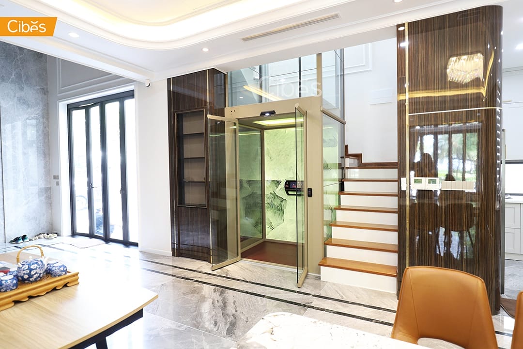 Cibes lift ลิฟท์บ้าน สุดหรู ลิฟท์กระจกกลางบันได 6 Cibes lift ลิฟท์บ้าน สุดหรู ลิฟท์กระจกกลางบันได 6