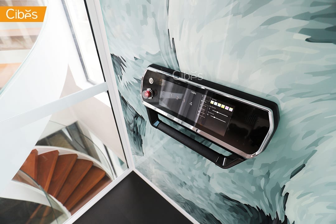 Cibes lift ลิฟท์บ้านลิฟท์กระจกกลางบันไดวน 3 Cibes lift ลิฟท์บ้านลิฟท์กระจกกลางบันไดวน 3