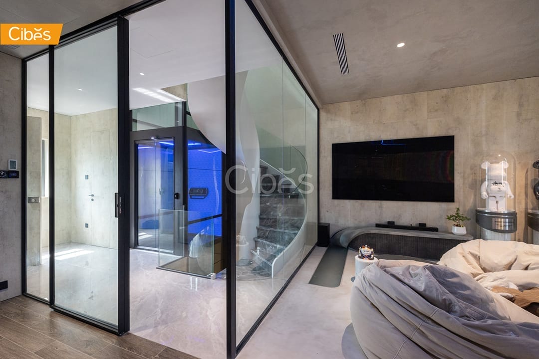 Cibes lift ลิฟท์สาธารณะ ลิฟท์กระจกกลางบันได 3 Cibes lift ลิฟท์สาธารณะ ลิฟท์กระจกกลางบันได 3