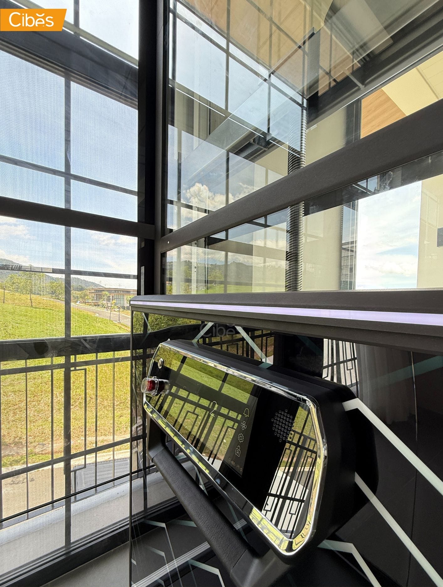 V80 Ga ลิฟท์บ้านกระจก ลิฟท์ภายในบ้าน Cibes2 V80 Ga ลิฟท์บ้านกระจก ลิฟท์ภายในบ้าน Cibes2