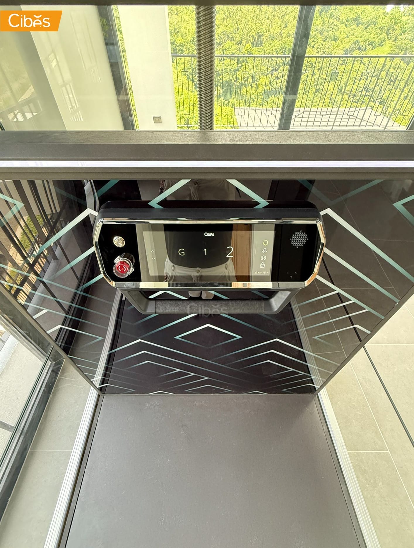 V80 Ga ลิฟท์บ้านกระจก ลิฟท์ภายในบ้าน Cibes4 V80 Ga ลิฟท์บ้านกระจก ลิฟท์ภายในบ้าน Cibes4