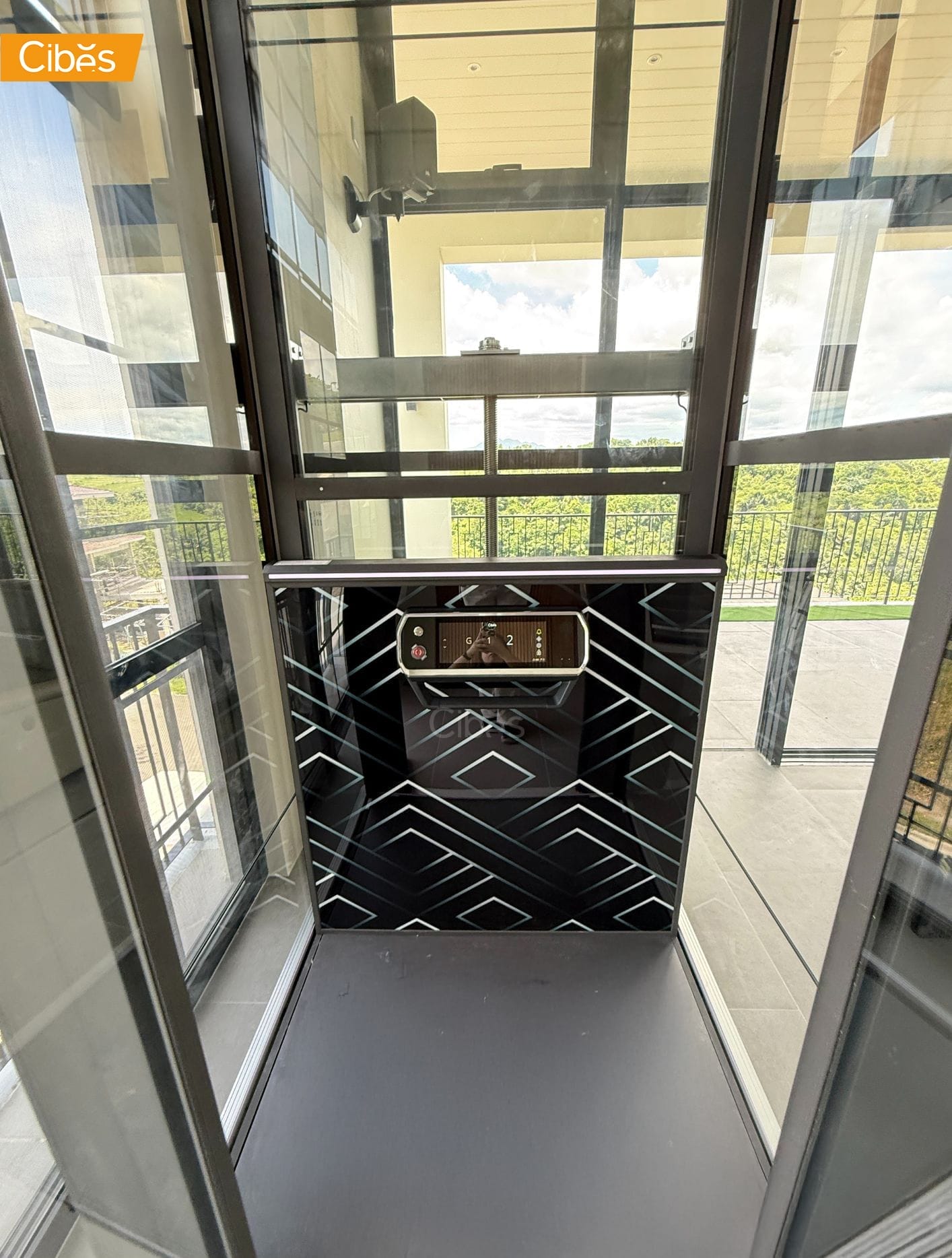 V80 Ga ลิฟท์บ้านกระจก ลิฟท์ภายในบ้าน Cibes5 V80 Ga ลิฟท์บ้านกระจก ลิฟท์ภายในบ้าน Cibes5