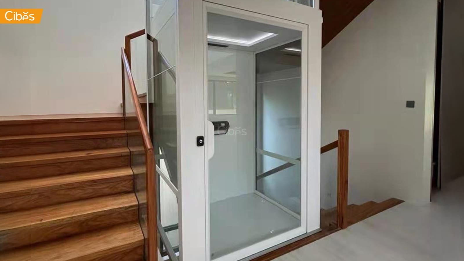 V90 ele Cibes ลิฟต์รถเข็น ลิฟท์ภายในบ้าน