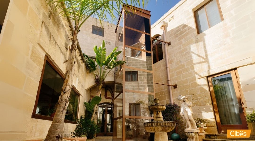 Cibes Classic ลิฟท์บ้านนอกอาคารที่สามารถผสมผสานเข้ากับบ้านพักตากอากาศของคุณได้อย่างลงตัว