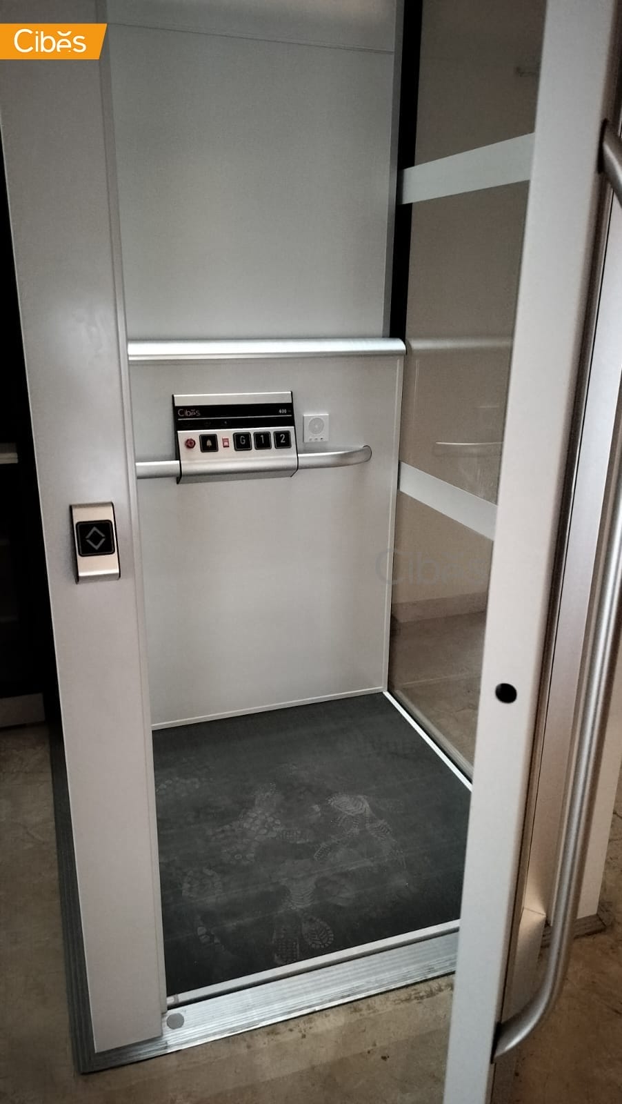 ลิฟท์บ้านขนาดเล็ก Cibes Uno ลิฟต์บ้าน 2 ลิฟท์บ้านขนาดเล็ก Cibes Uno ลิฟต์บ้าน 2