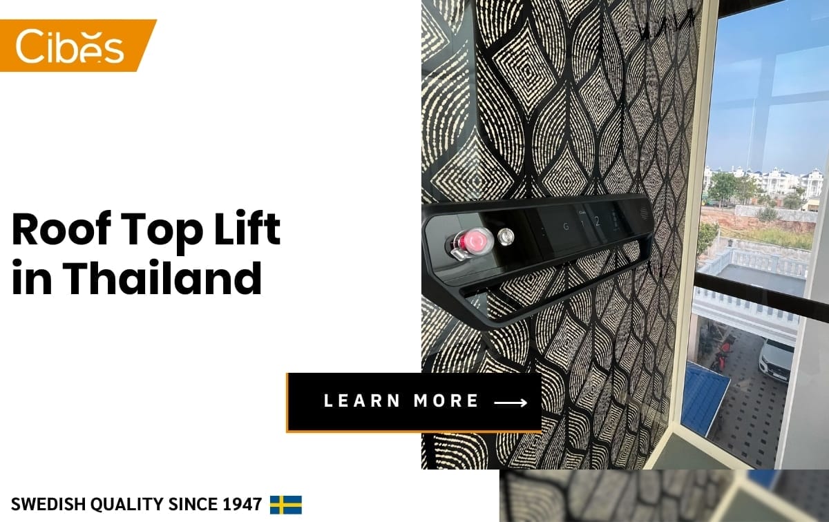 Roof Top Lift in Thailand