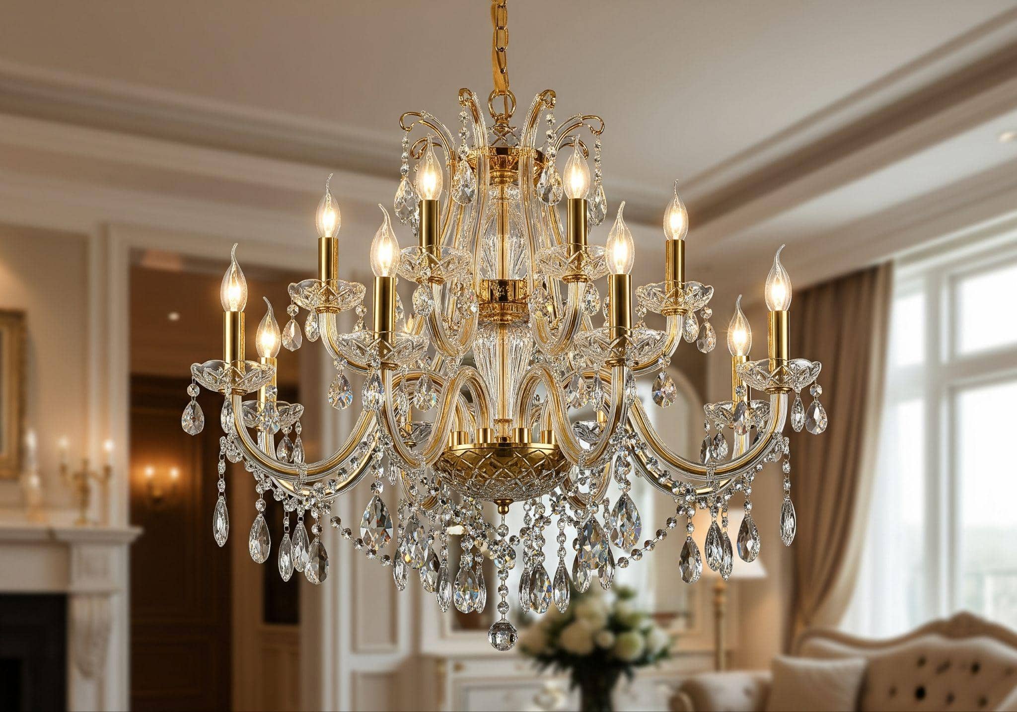 โคมไฟเชิงเทียน (Candle Chandeliers) โคมไฟเชิงเทียน (Candle Chandeliers)